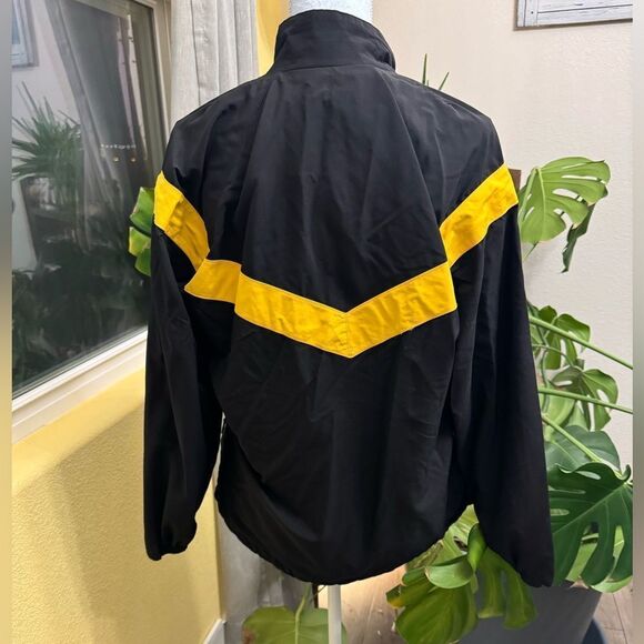 US Army Military Jacket Windbreaker Small Physical Fitness Black Yellow Female - Picture 3 of 4